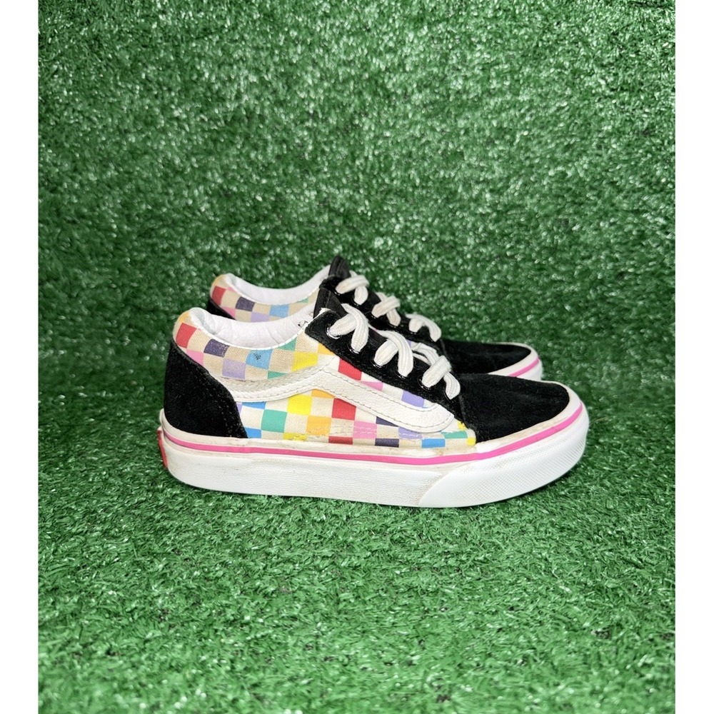 Vans Multi-Color Checkerboard Low Top Sneakers